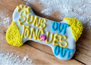 Suns Out Dog Treat 