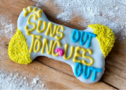 Suns Out Dog Treat