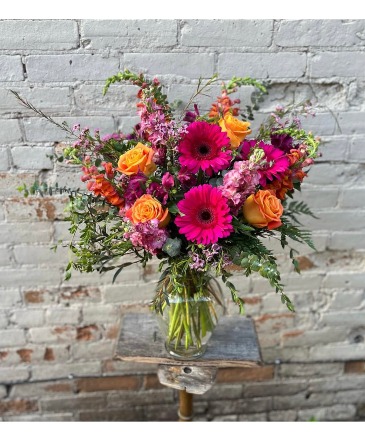 Sunset Arrangement in Lakefield, ON | LAKEFIELD FLOWERS & GIFTS Sunset Arrangement in Lakefield, ON | LAKEFIELD FLOWERS & GIFTS
