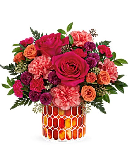 Sunset Blooms Arrangement