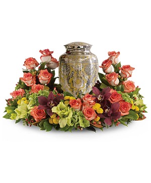 Sunset Cremation Wreath