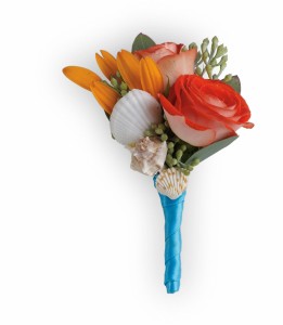 Sunset Magic Boutonniere HPR021A