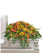 Sunset Reflection Casket Spray Casket Spray