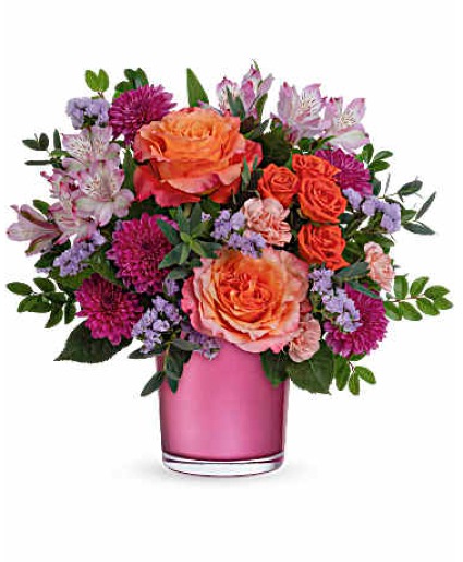 SUNSET SERENADE FLOWER ARRANGEMENT