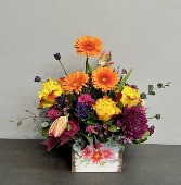 Sunset Serenade Flower Arrangement 