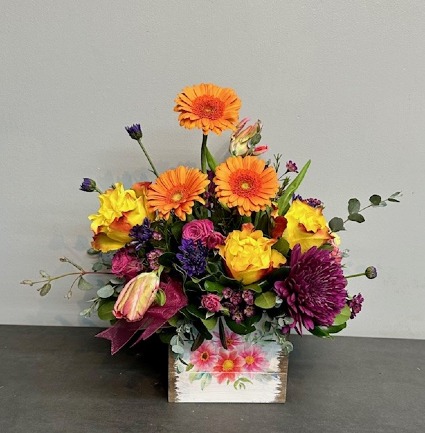 Sunset Serenade Flower Arrangement