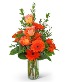 Sunset Showgirl Flower Arrangement