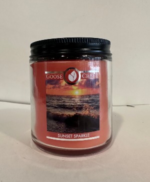 Sunset Sparkle  Candle