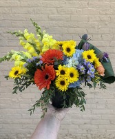 Sunset Symphony Flower Arrangement