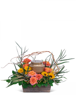 Sunset Tribute Sympathy in Nevada, IA | Flower Bed Sunset Tribute Sympathy in Nevada, IA | Flower Bed