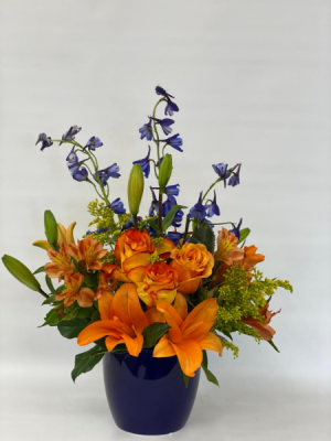 Sunset Vase arrangement 