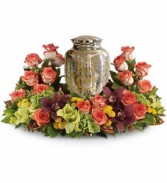 Sunset Wreath (Urn not included) Urn Piece