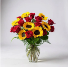 Sunshine and Rose Fresh Arrangement 