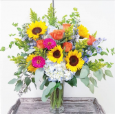 Sunshine and Smiles Vase Arrangement