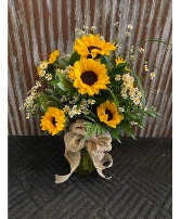 Sunshine and Sunflower Fields  