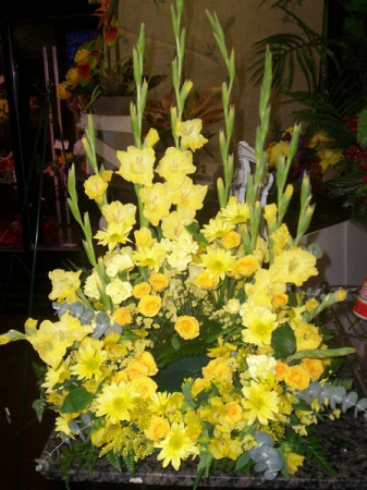 sunshine around the urn