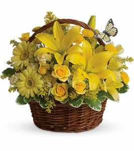 Sunshine Basket Arrangement