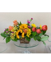 Sunshine Basket Arrangement Basket 
