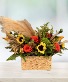Sunshine Bliss Basket Bright colors flower delivery