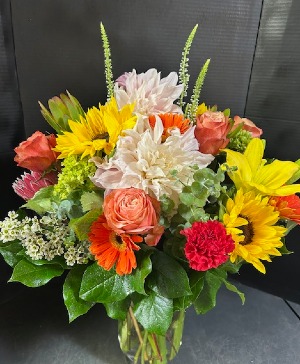 Sunshine Blooms Vase Arrangement 