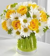 Sunshine Bouquet Vase Arrangement