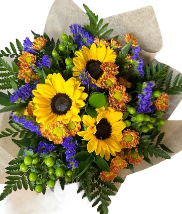 SUNSHINE BOUQUET VASE READY BOUQUET in Lewiston, ME | BLAIS FLOWERS & GARDEN CENTER