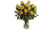 Sunshine Dozen yellow roses