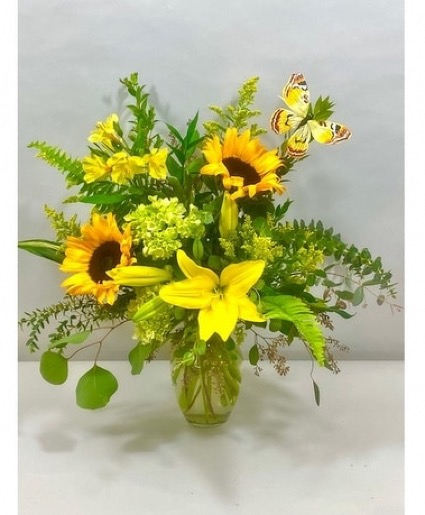 Sunshine  Flower arrangement 