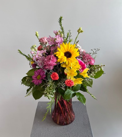 Sunshine Garden Vase Arrangement