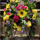 Sunshine Garden Wreath Wreath