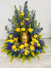 SUNSHINE IN THE SKY  URN SURROUND 