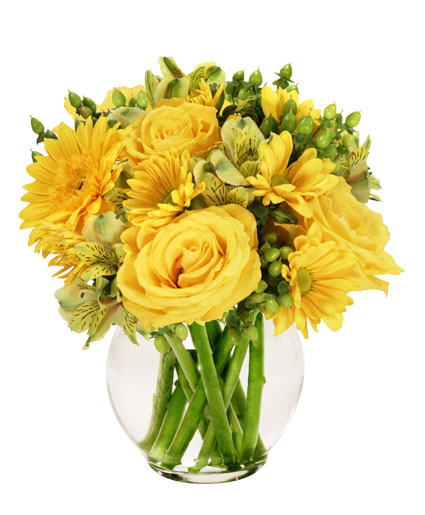 Sunshine Perfection Floral Arrangement In Aberdeen Sd Aberdeen Floral And Decor Llc 3776