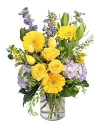 Sunshine & Skies Vase Arrangement