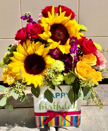 Sunshine Splendor Birthday Bouquet  Birthday in Fairfield, CA | J Francis Floral Design