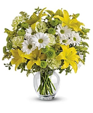 sunshine today vase arrangement