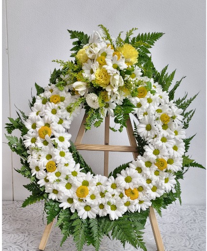 Sunshine wreath  Funeral 