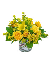 Sunshine Yellow Floral Arrangement