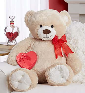 Super Large Teddy w/ Chocolates
