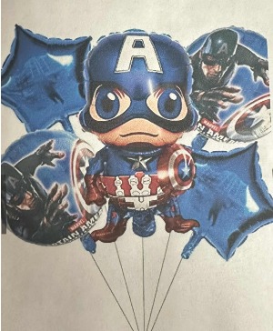 Super-Man Birthday Balloons Bouquet 