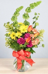 Superb Sunrise Vase Arrangement 