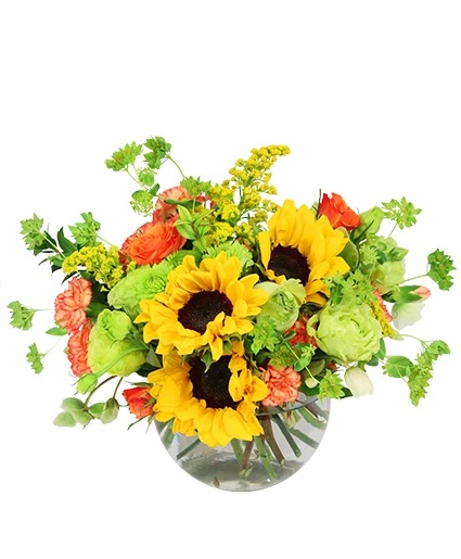 Sunflower Bunch Fenton Florist - Savvy Floral Design