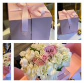 Surprise Me Floral Box In Blush Pink Luxe Floral Box