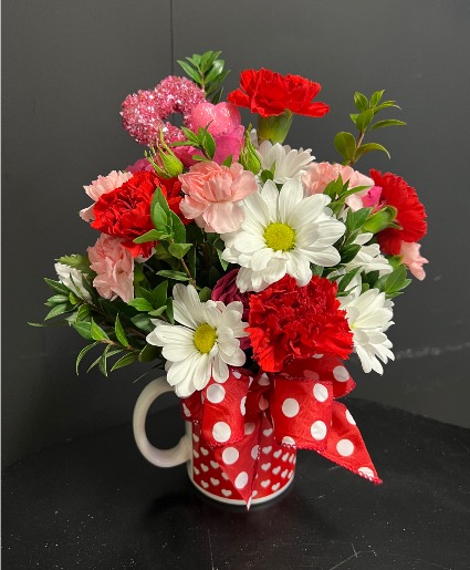 Surprise Valentines Mug Arrangement Mug Keepsake