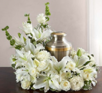 Surrounded By Love Urn Wreath