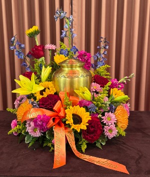 Surrounded By Love  Urn Wreath FD-135