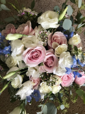 Surrounded in Eucalyptus Bridal Bouquet