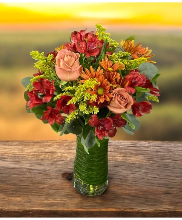 Sweater Weather Floral Arrangement in Mathiston, MS | MATHISTON FLORIST