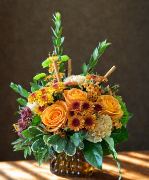 Sweet and Spicy Vase Arrangement