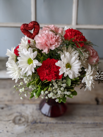Sweet and Unique Floral Arrangement