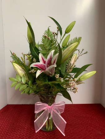 Sweet as a Lily Flower Arrangement